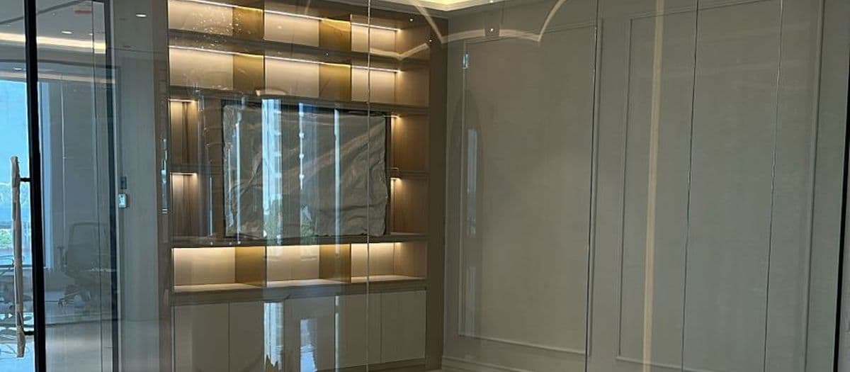 Aluminium and glass facade by Pillarstone in the UAE