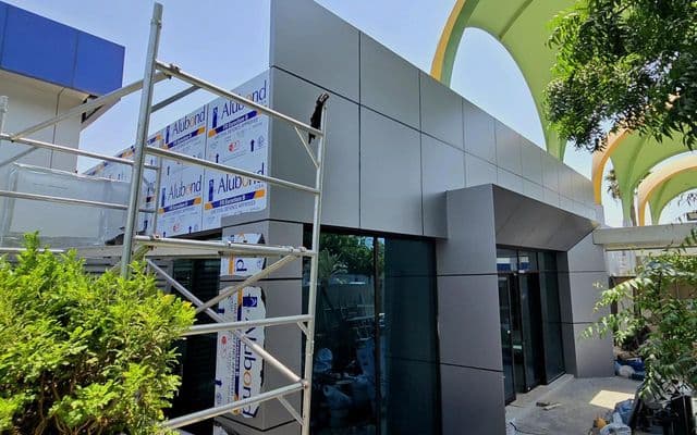 ACP cladding sheets supplied by Pillarstone