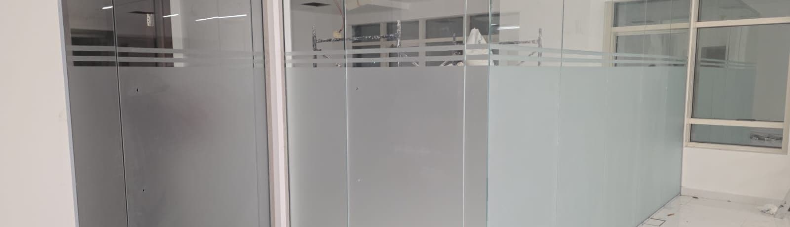 Glass Partitions & Office Fronts by Pillarstone in the UAE