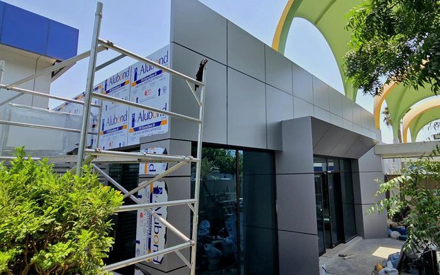 ACP cladding sheets supplied by Pillarstone