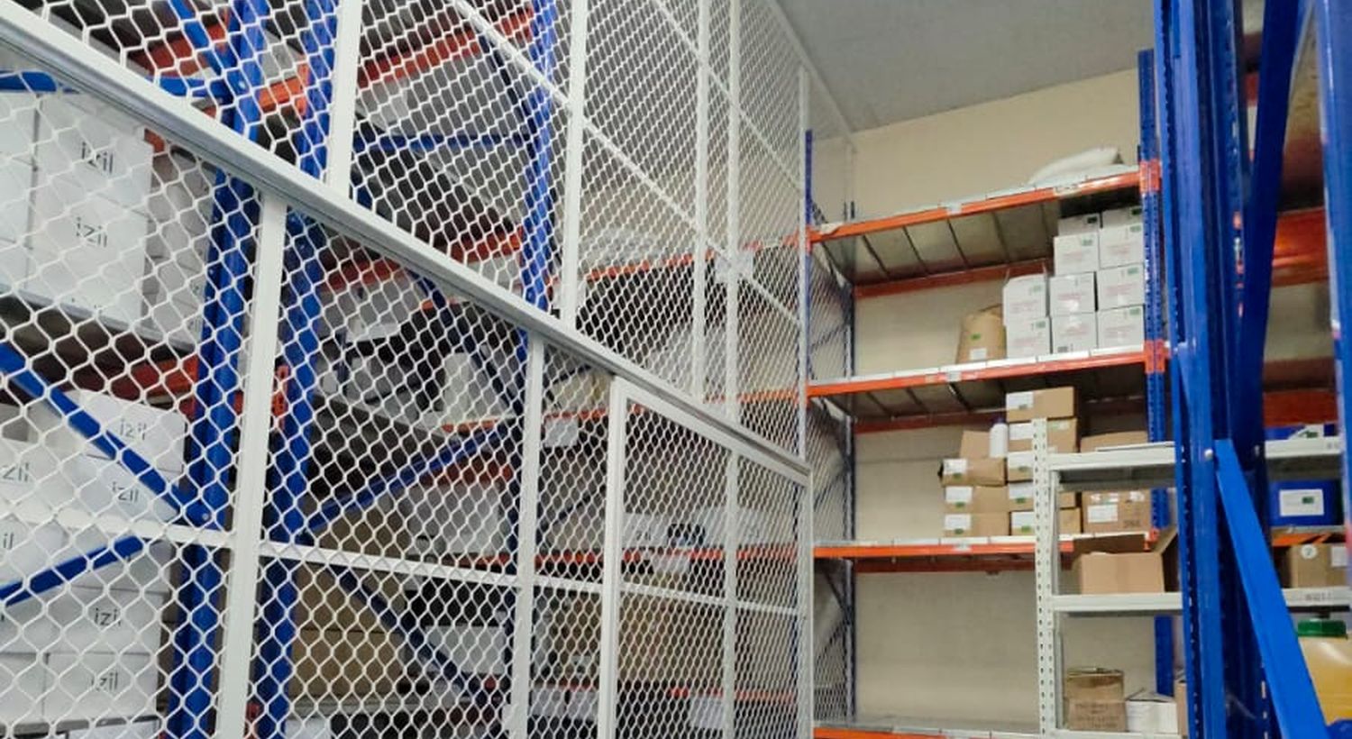 Pillarstone warehouse stocked with building materials in the UAE